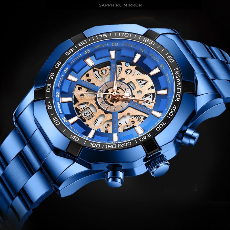 Binbond Mens Watches Top Brand - Luxury Watch Investment recension och pris