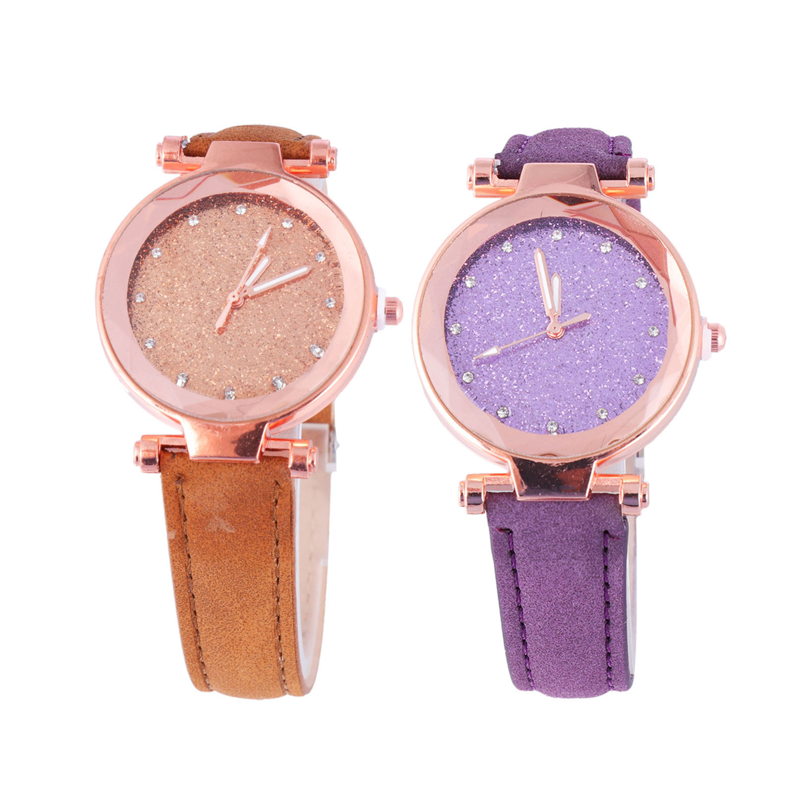 2Pcs Women Quartz Watch Design - Luxury Watch Gift For Her recension och pris
