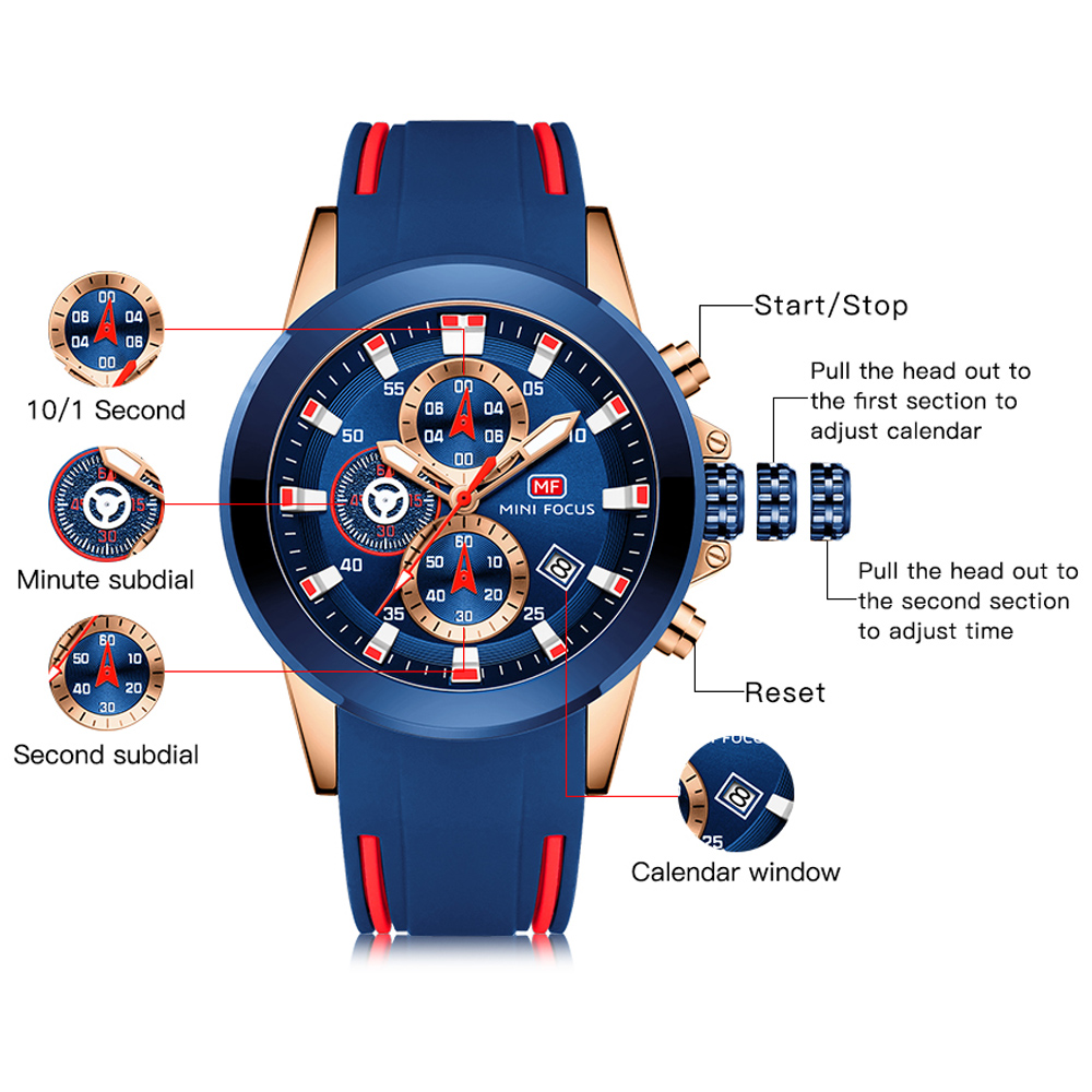 MINI FOCUS Mens Watches Top Lu - Luxury Watch Investment recension och pris