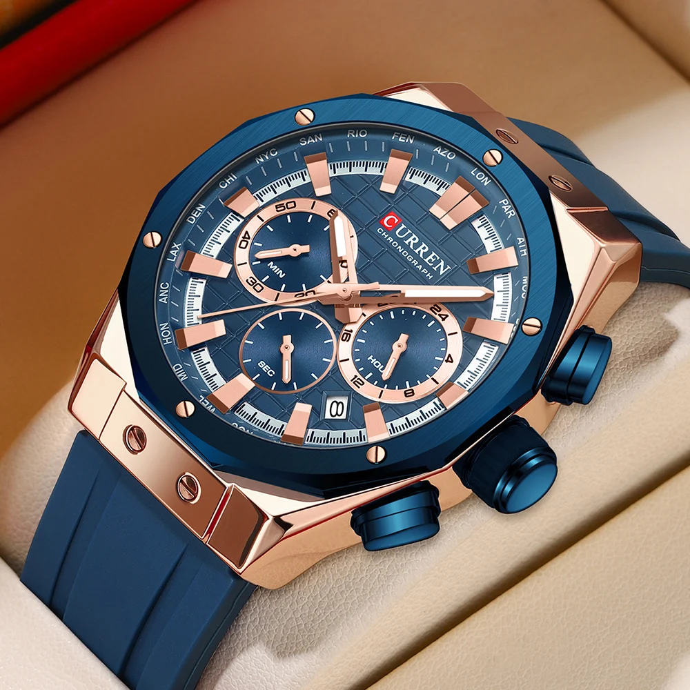 CURREN Luxury Brand High Quali - Luxury Watch Investment recension och pris