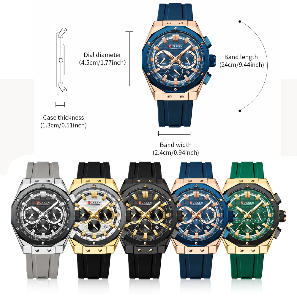 CURREN Luxury Brand High Quali - Luxury Watch Investment recension och pris