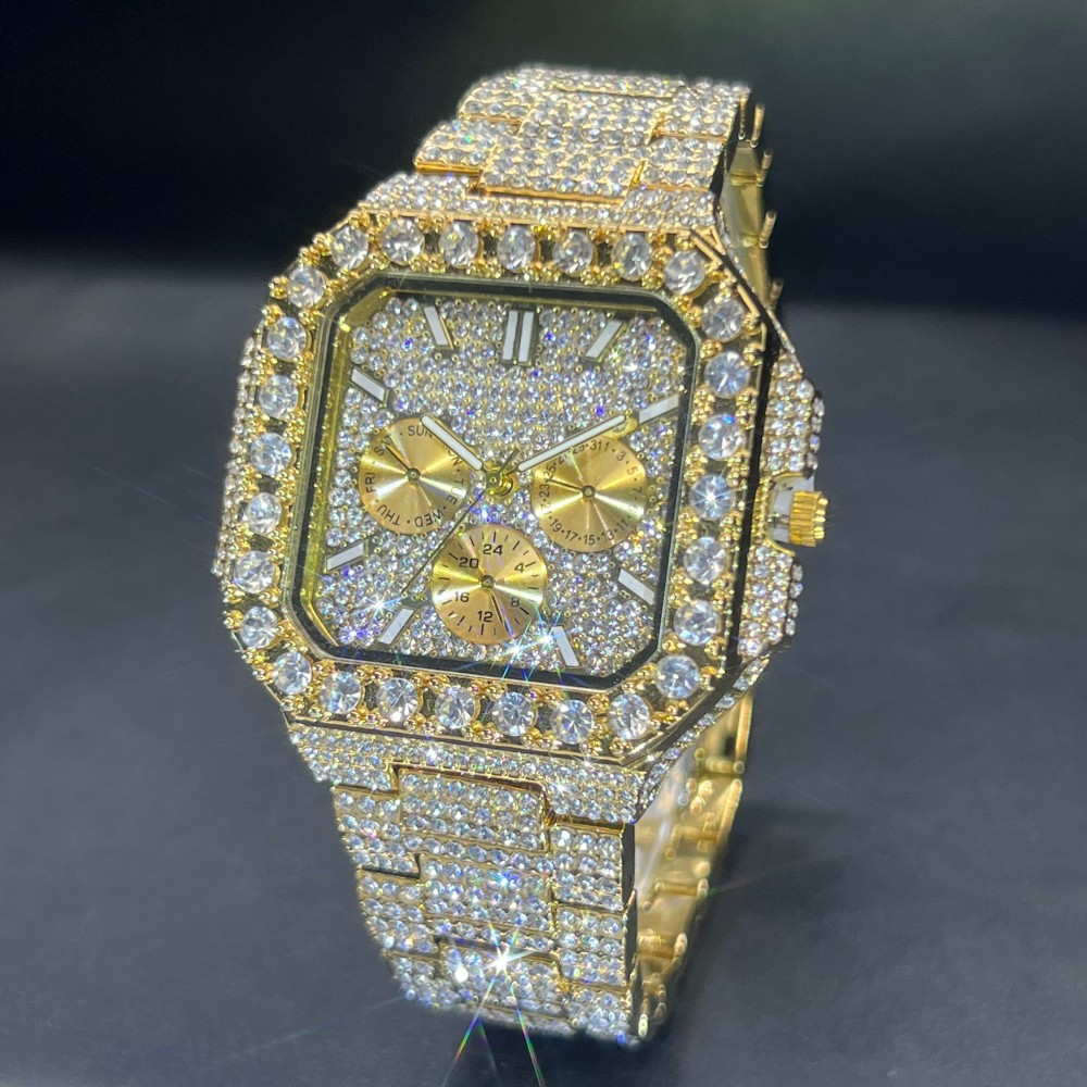 MISSFOX Luxury Diamond Watch f - Luxury Watch Iceberg recension och pris
